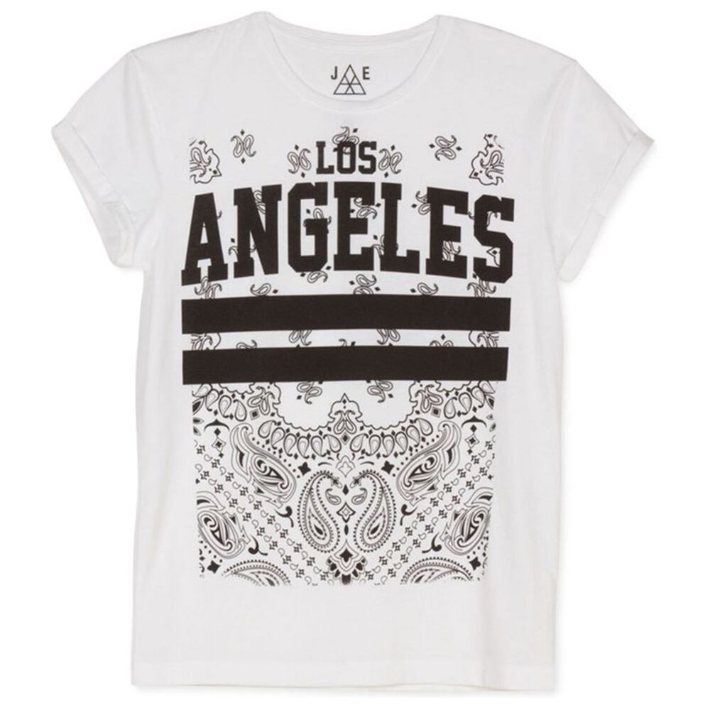 Jem Mens LA Roll Sleeve Graphic T-Shirt, NWT